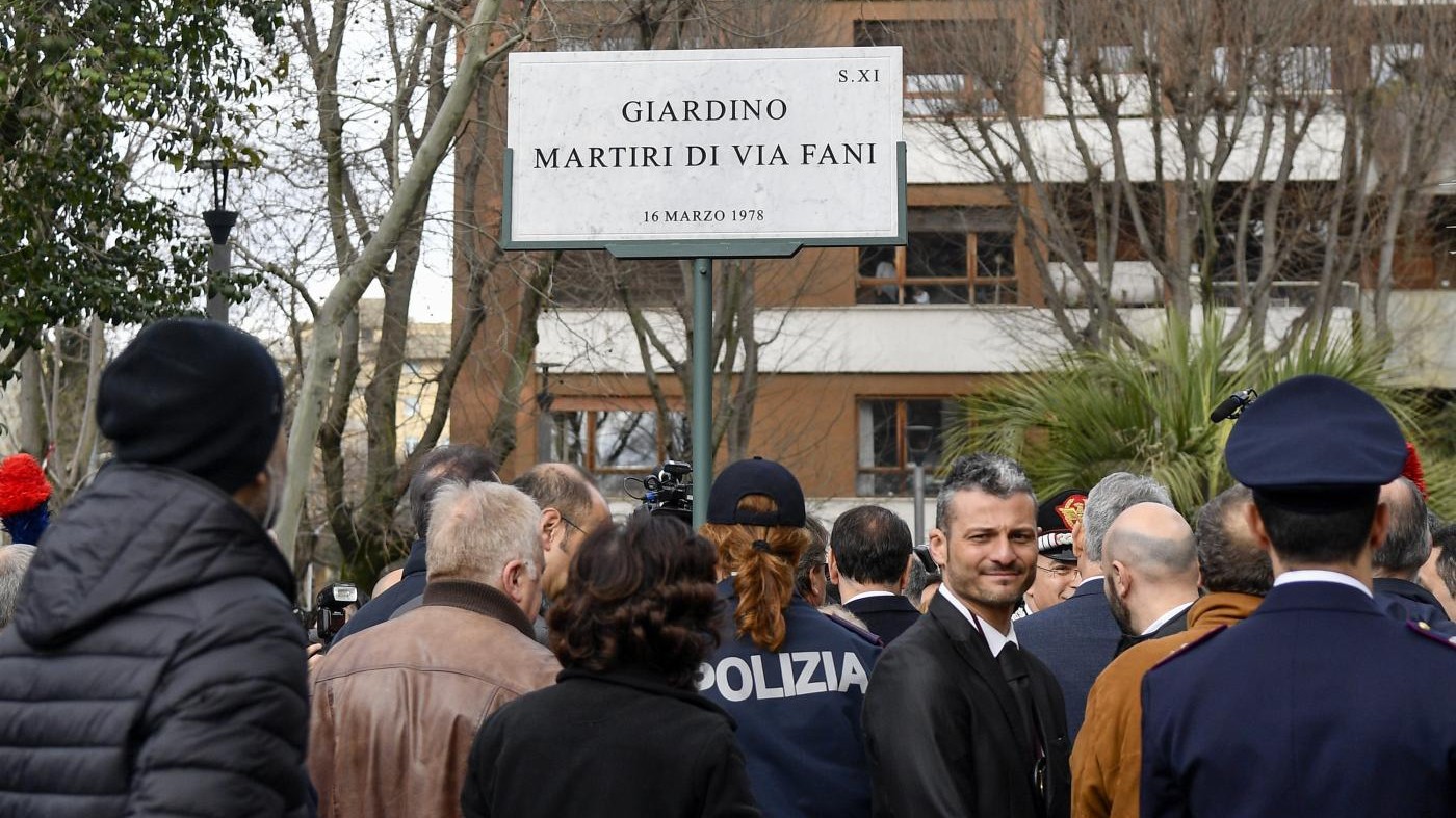 Anni Fa Il Rapimento Di Aldo Moro La Commemorazione In Via Fani