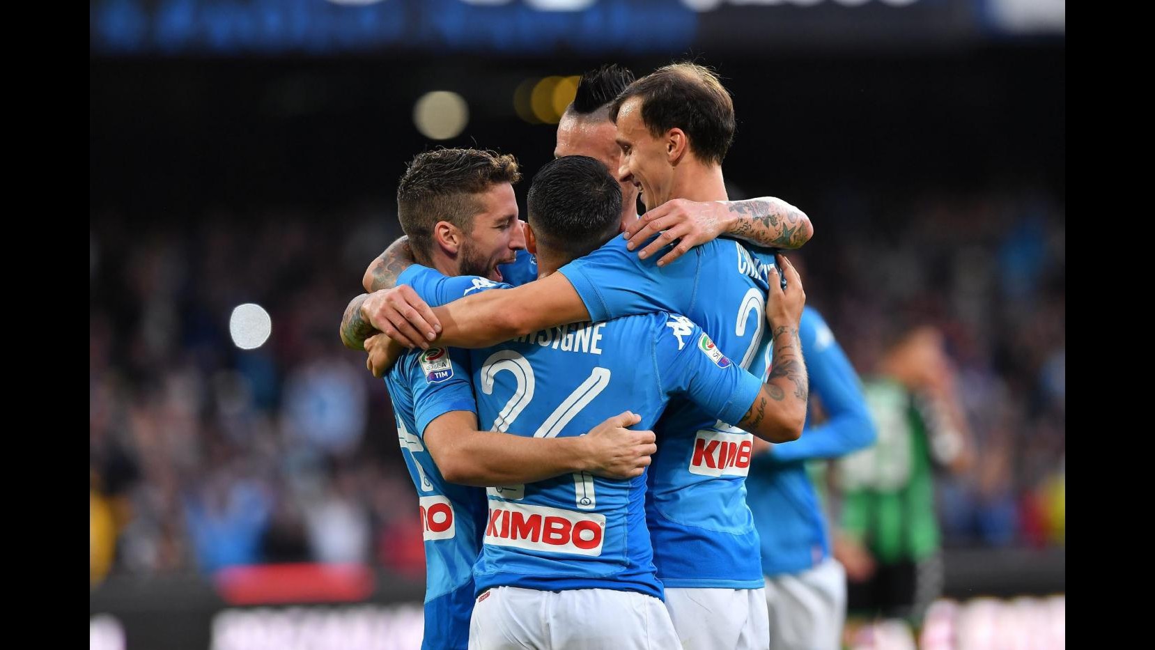 Serie A Napoli Sassuolo Il Fotoracconto Lapresse