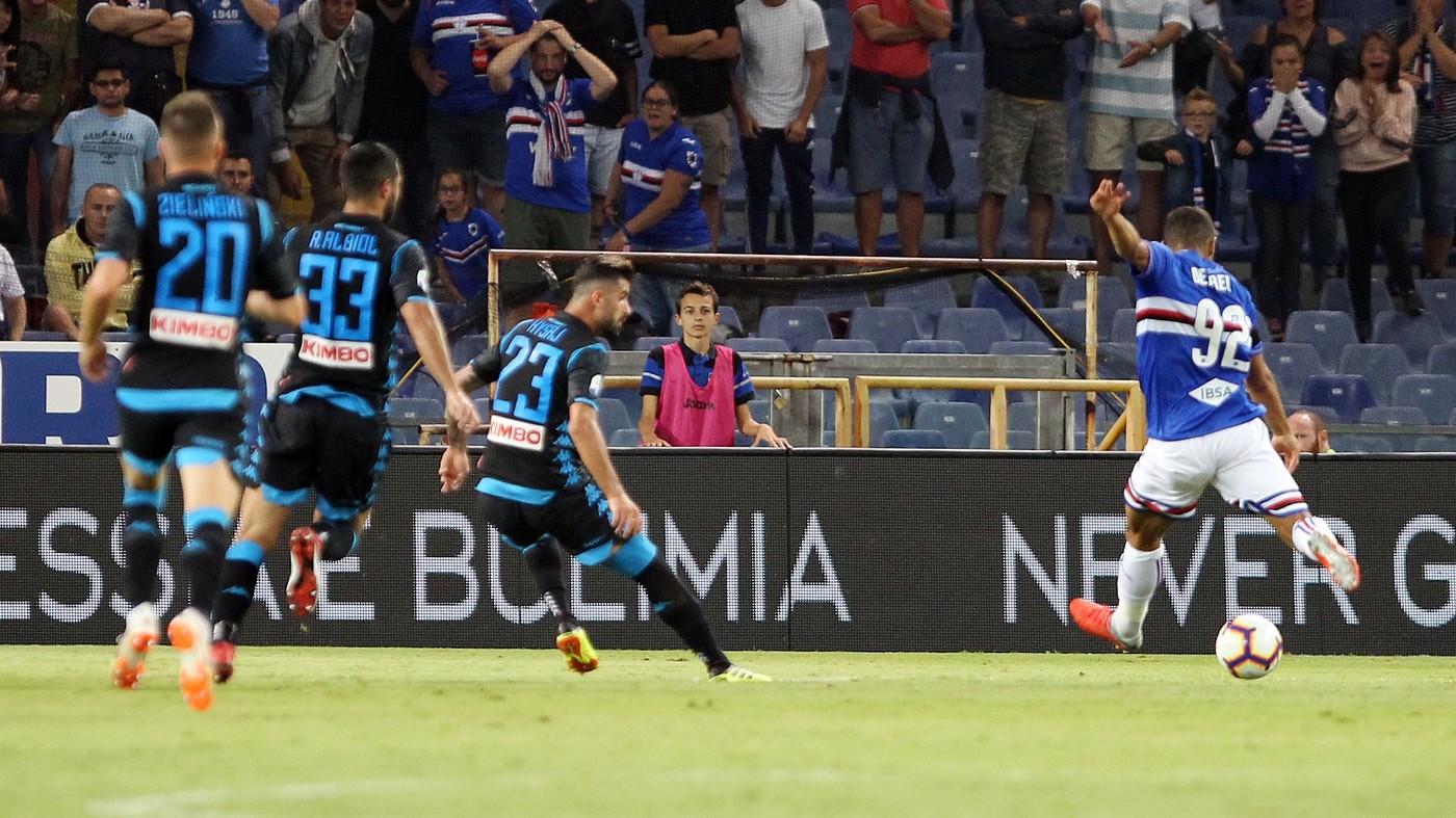 Serie A Sampdoria Napoli 3 0 Il Fotoracconto LaPresse