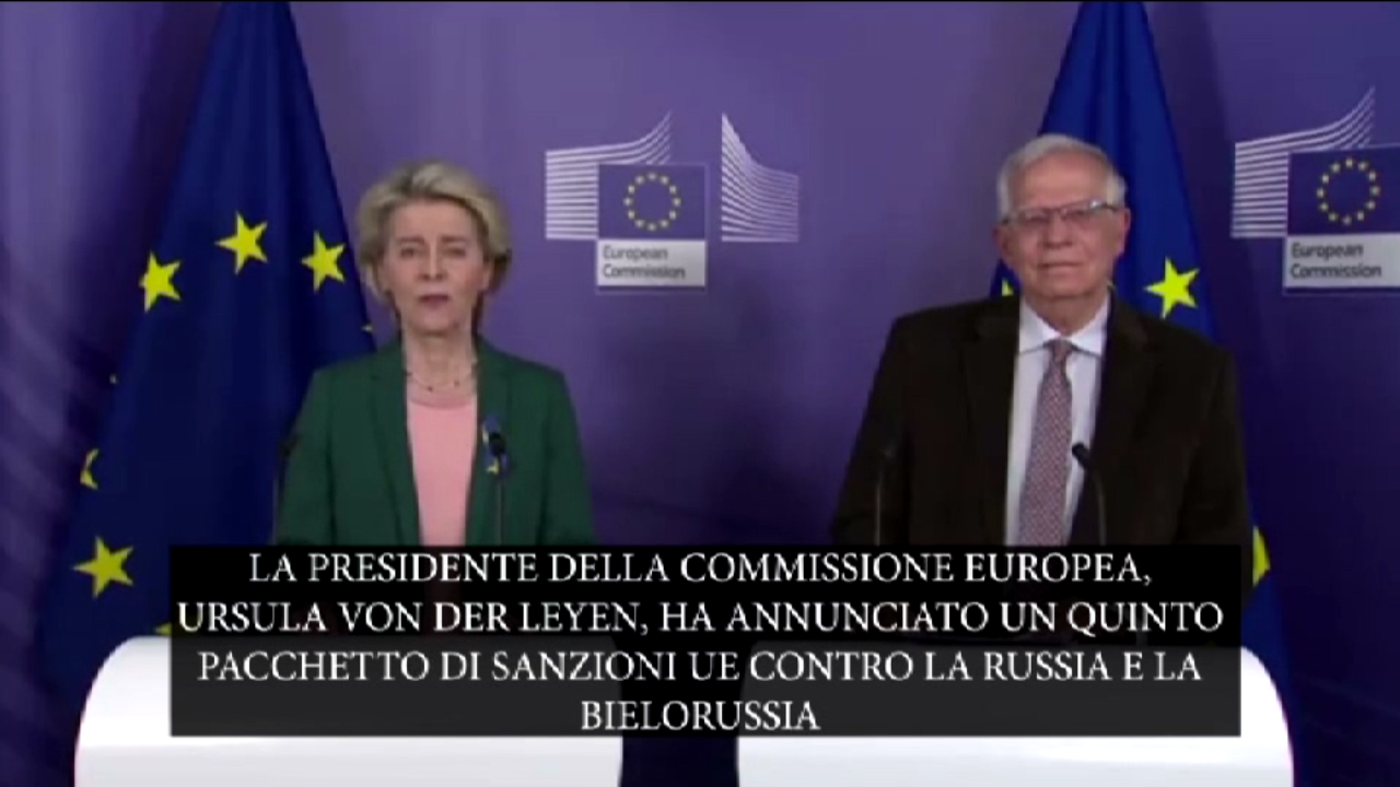 Ucraina L Unione Europea Annuncia Nuovo Pacchetto Di Sanzioni Per