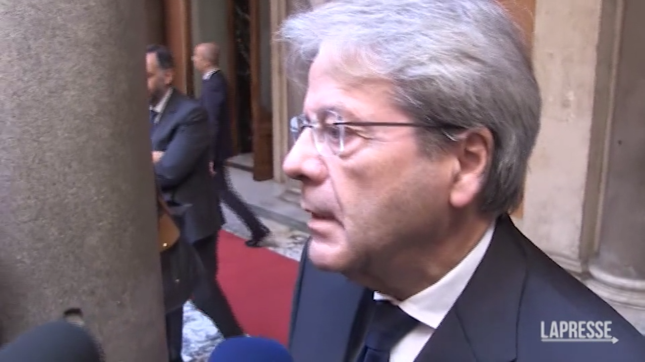 Napolitano Gentiloni Un Simbolo Per Tutti Noi E Un Grande Europeista