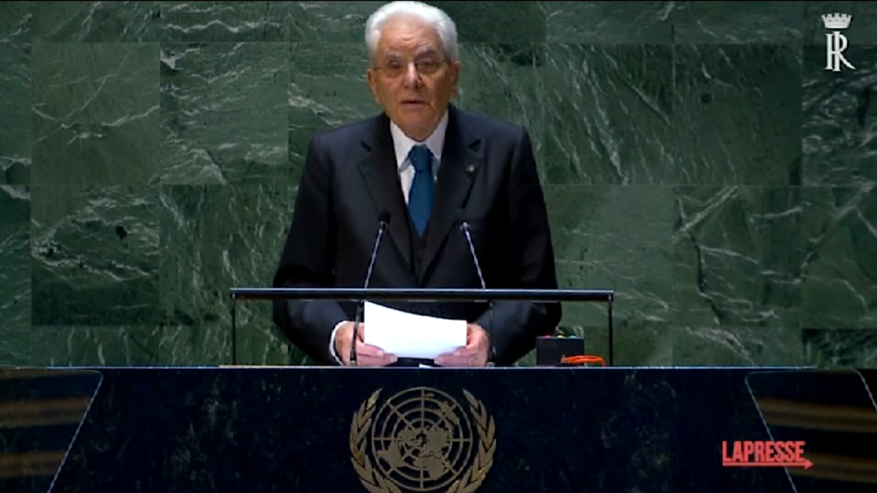 Video Medioriente Mattarella Unica Soluzione Quella Dei Due Stati