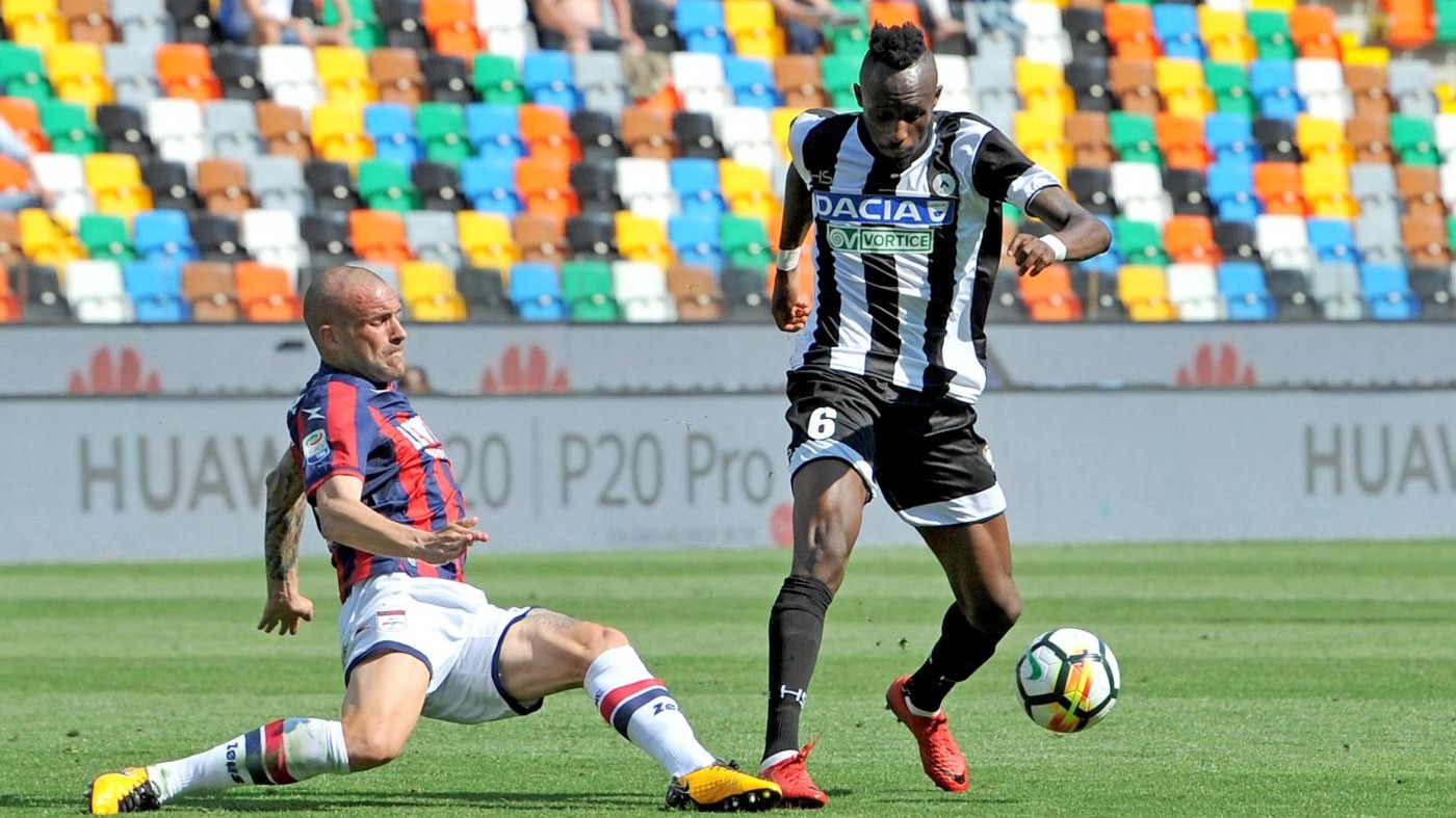 Colpo salvezza Crotone ad Udine: Oddo, crisi senza fine