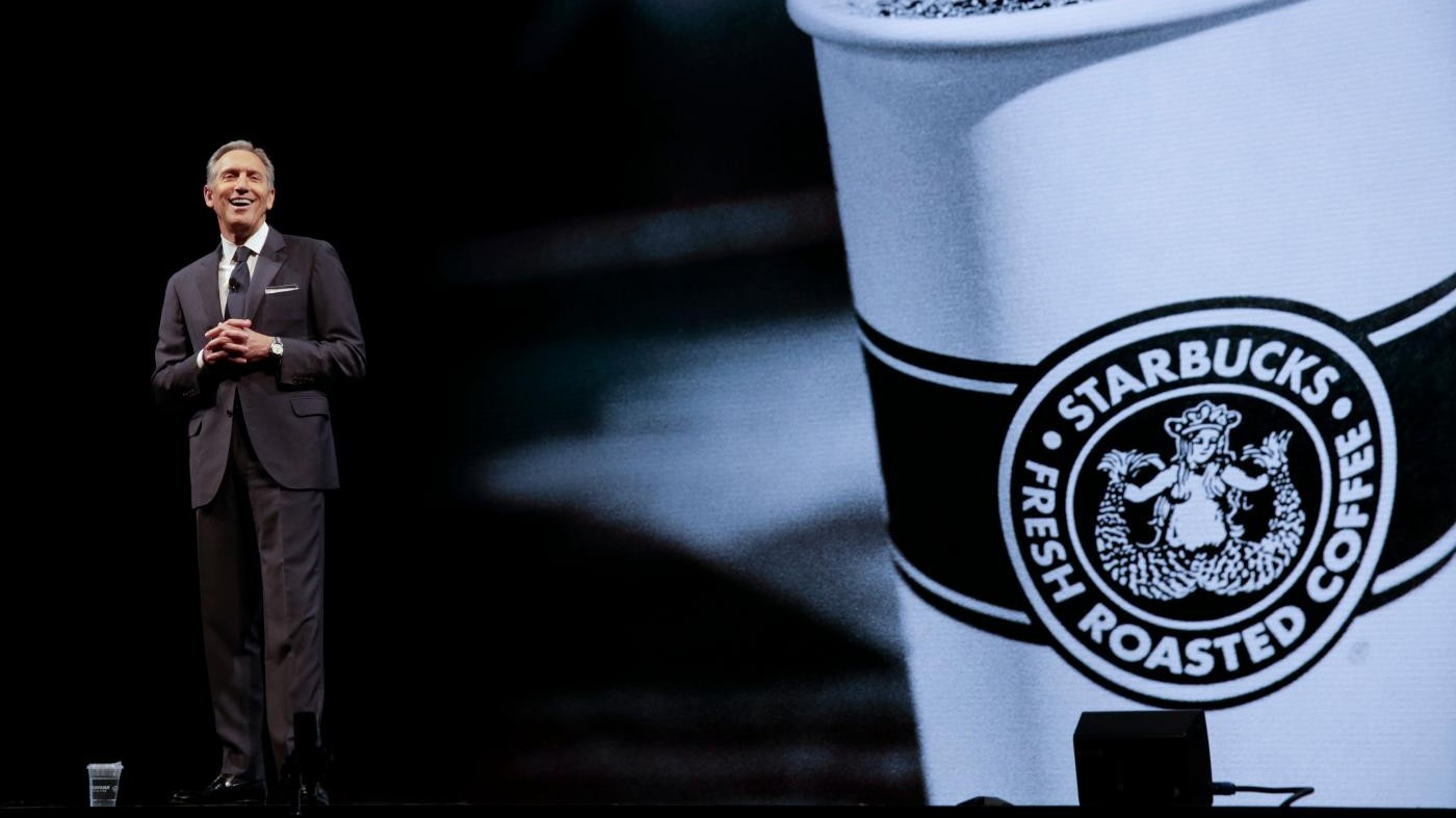 Starbucks, Schultz lascia la guida: nel 2020 potrebbe sfidare Trump