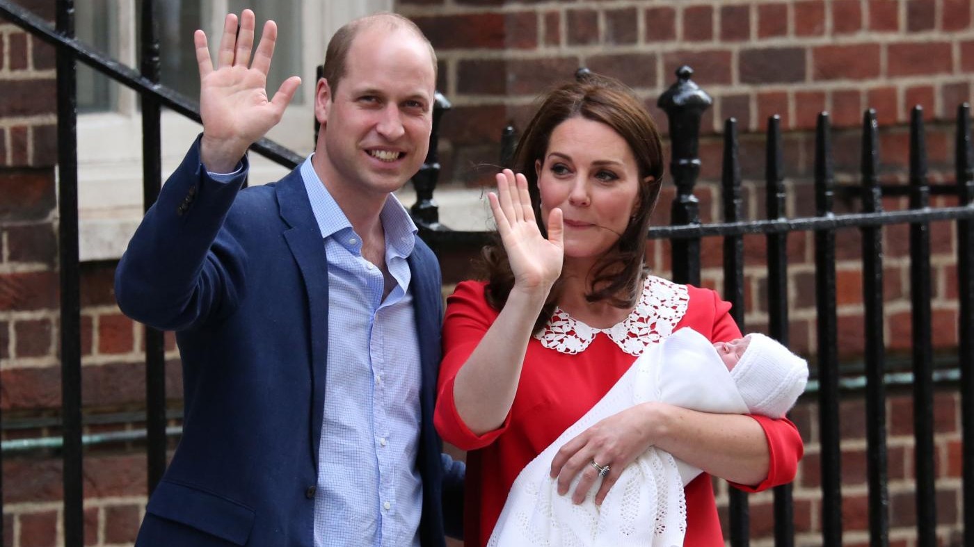 Svelato il nome del terzo Royal Baby: si chiama Louis Arthur Charles
