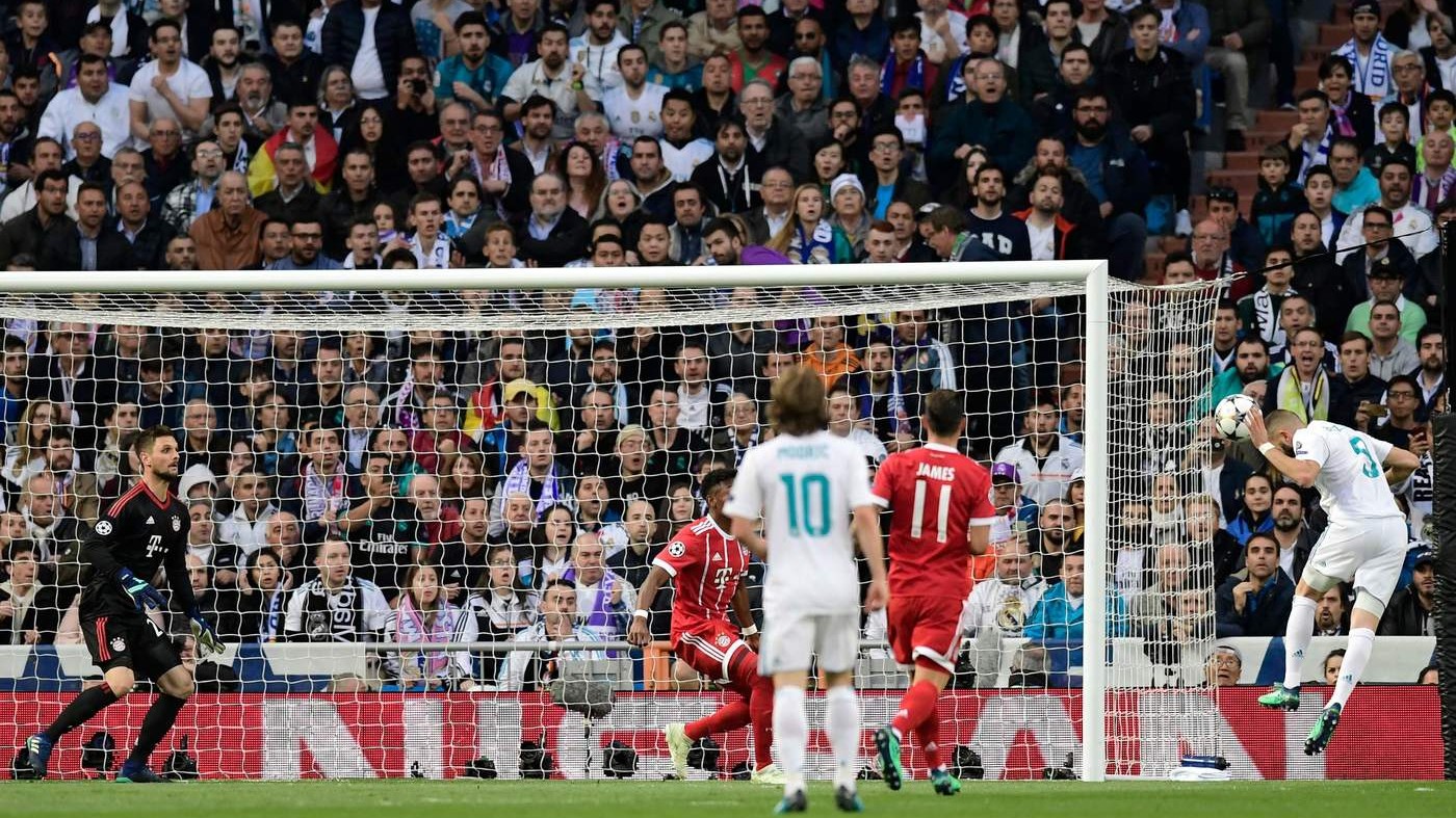 Champions, Real Madrid in finale. Pari (2-2) col Bayern