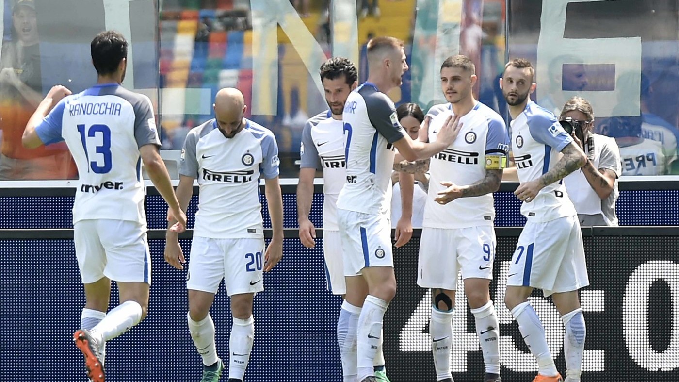 Serie A, Inter cala poker ad Udine: sogno Champions continua