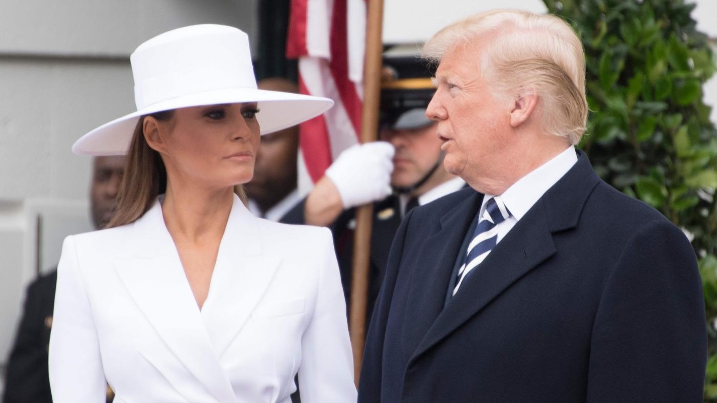 Le vite separate di Donald e Melania Trump: c’è un muro alla Casa Bianca