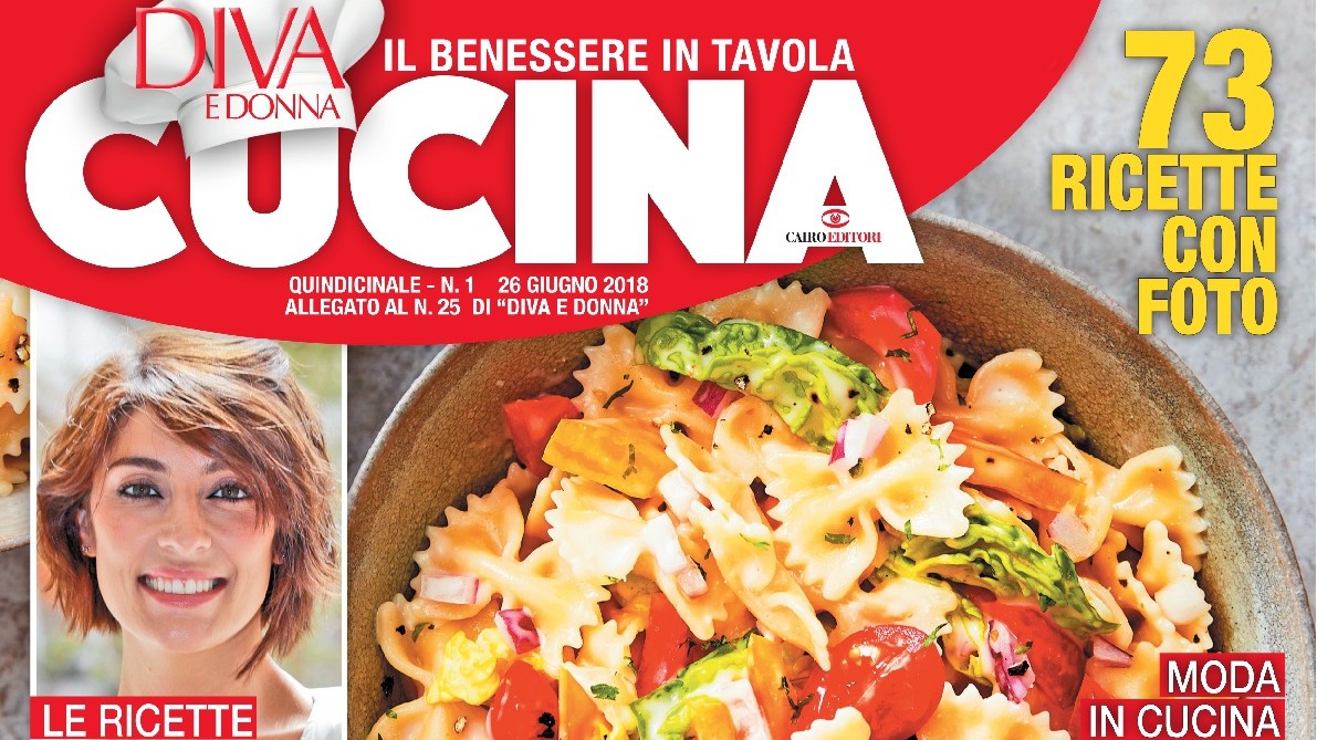 Nasce la nuova rivista Diva e donna Cucina
