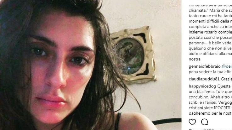 Elisa Isoardi e la preghiera su Instagram: è crisi con Salvini?