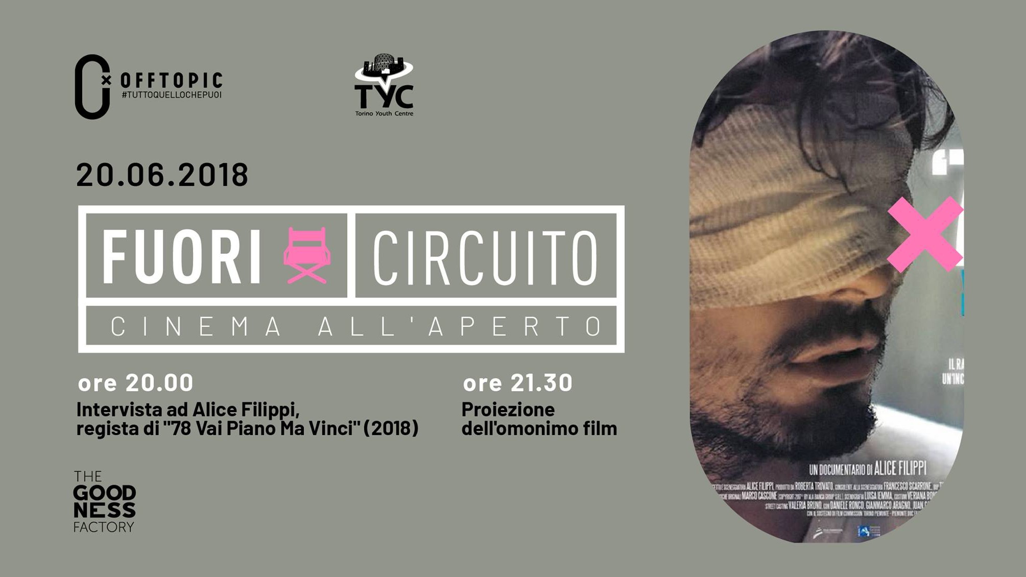 All’Off Topic di Torino la proiezione di ’78 Vai piano ma vinci’ di Alice Filippi