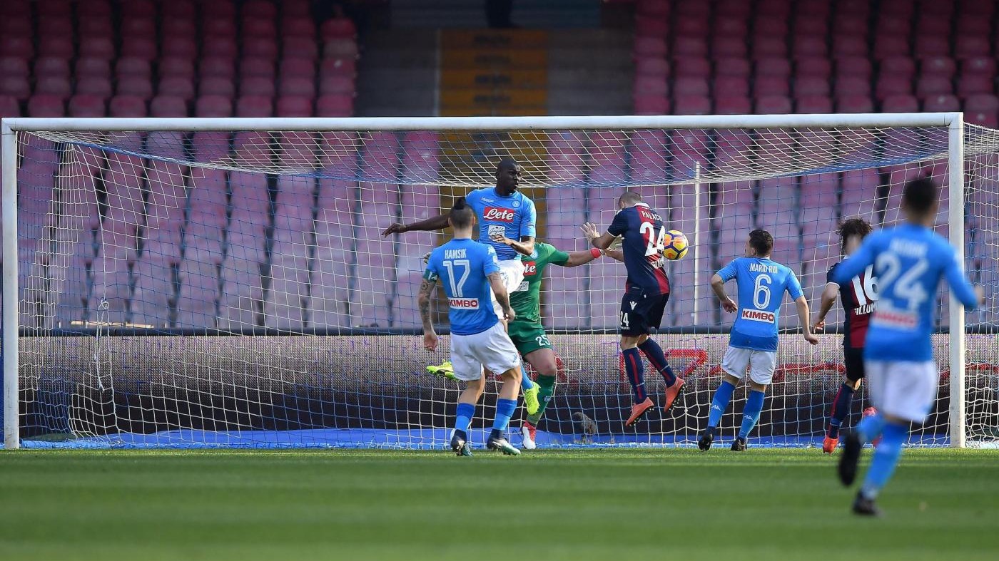 Serie A, Napoli-Bologna: 3-1 | IL FOTORACCONTO