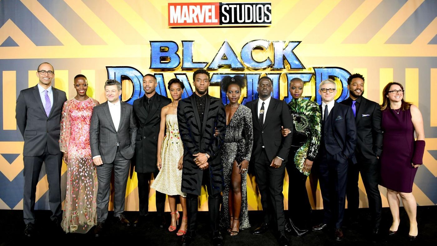 Black Panther, a Londra il coloratissimo red carpet