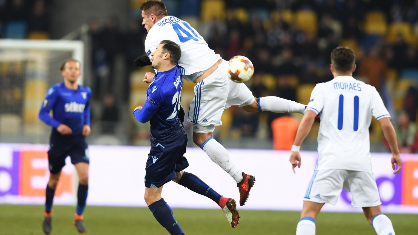 Europa League, Dinamo Kiev-Lazio: 0-2 | IL FOTORACCONTO