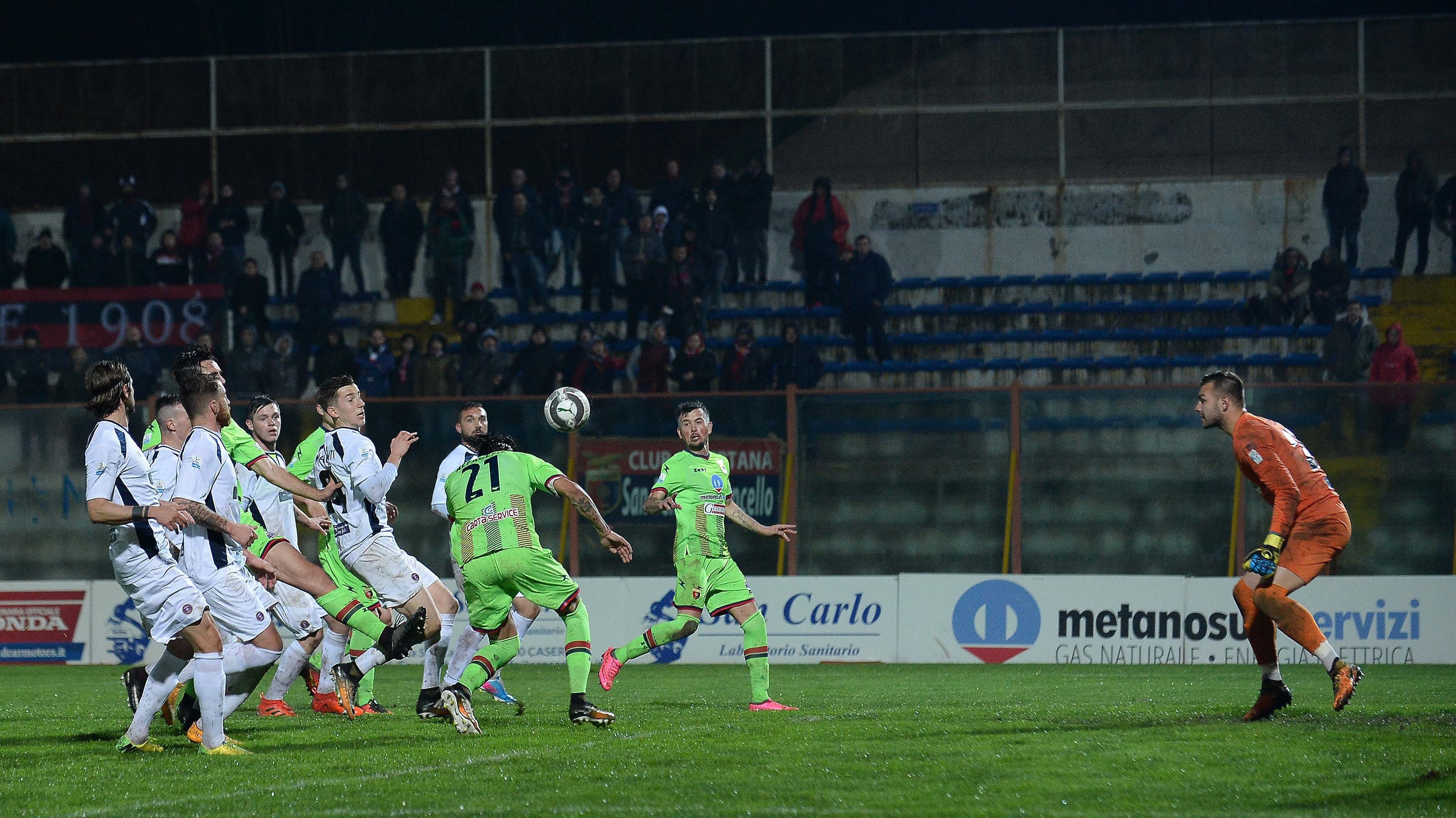 Serie C, Casertana-Fondi 1-0 - LaPresse