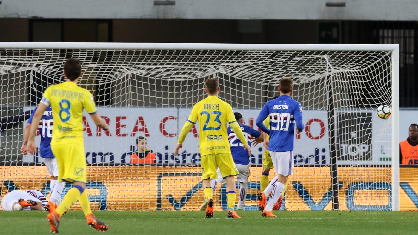 Serie A, Chievo-Sampdoria 2-1 | IL FOTORACCONTO