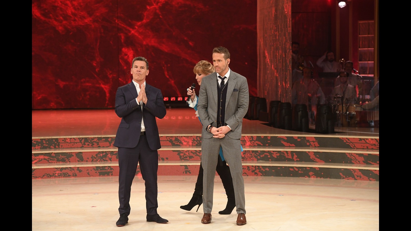 Tra i fan e a Ballando con le stelle: Ryan Reynolds e Josh Brolin a Roma