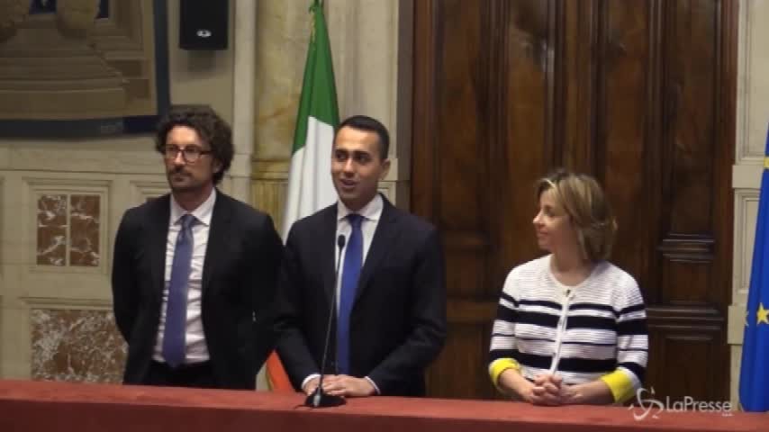 Di Maio: “Dei ministri si occuperanno Mattarella e Conte”