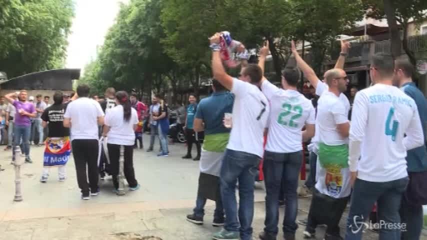 Champions, tifosi del Real Madrid in delirio prima del big match