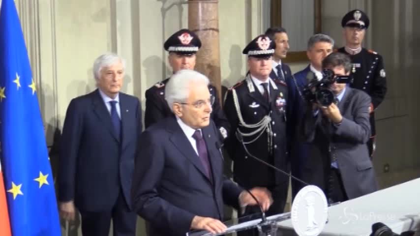 Mattarella: “Ho accettato tutti ministeri, tranne economia”