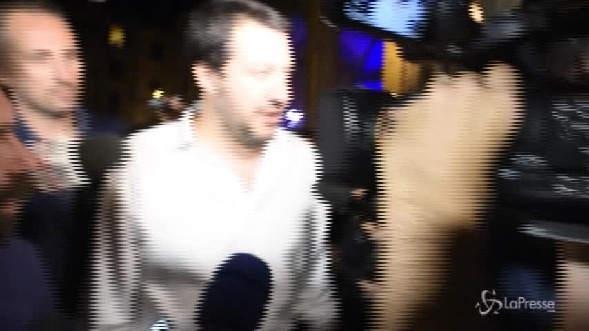 Salvini: “Qualunque cosa accada voglio mantenere la parola data”