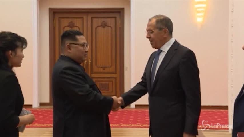 Incontro a Pyongyang tra Kim e Lavrov