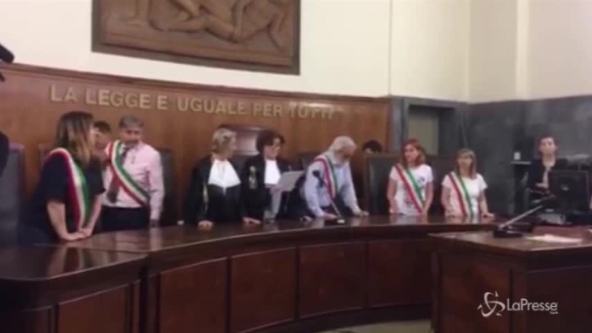 Caso Uva, la lettura della sentenza in tribunale