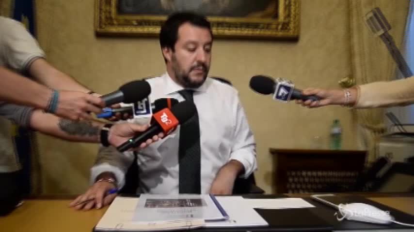Salvini si insedia al Viminale