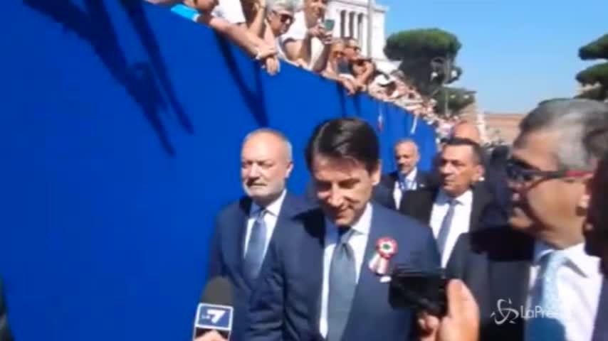 Festa Repubblica, Conte: “Sono emozionato come italiano”