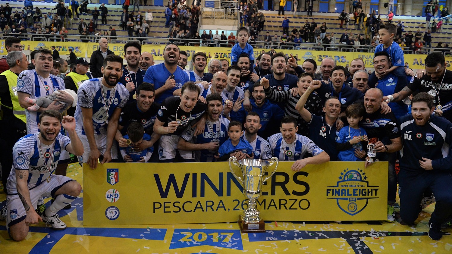 Calcio A 5, Final Eight Coppa Italia: Luparense favorita, Pescara a caccia del tris
