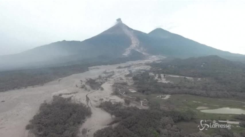 Guatemala, le immagini della devastazione riprese dal drone