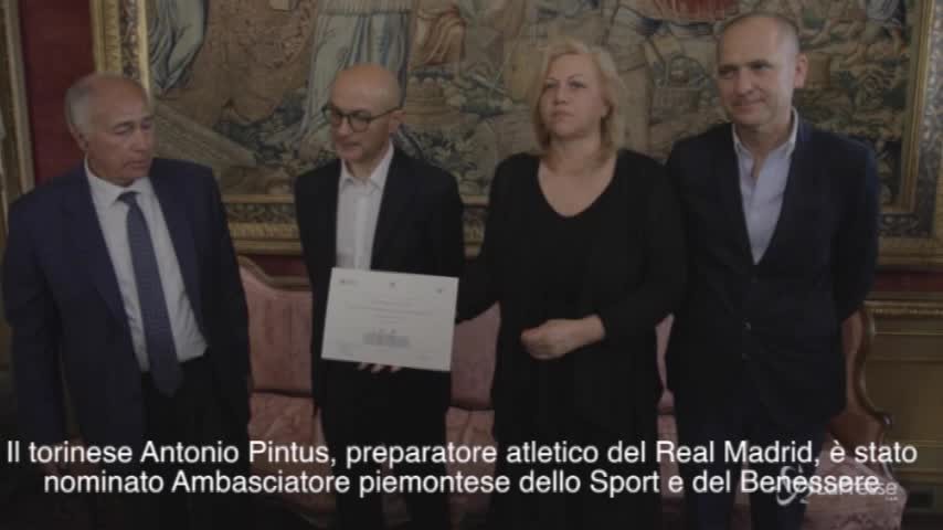 Pintus, il guru di Ronaldo ambasciatore dello sport