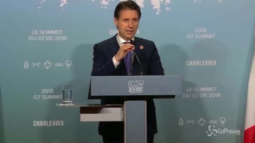 G7, Conte: “Con Trump incontro cordiale, la Russia torni nel G8”