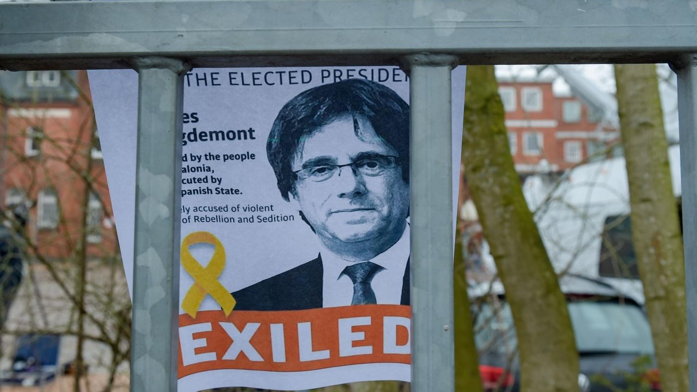 Onu ammette il ricorso di Puigdemont per violazione dei diritti