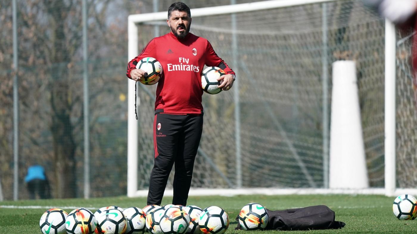 Milan con fiducia verso la Juve. Gattuso, giorni decisivi per il rinnovo