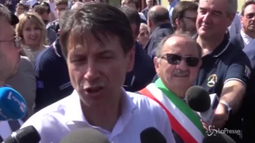 Conte ad Arquata del Tronto: “Al lavoro già da domani per decreto legislativo per ricostruzione”