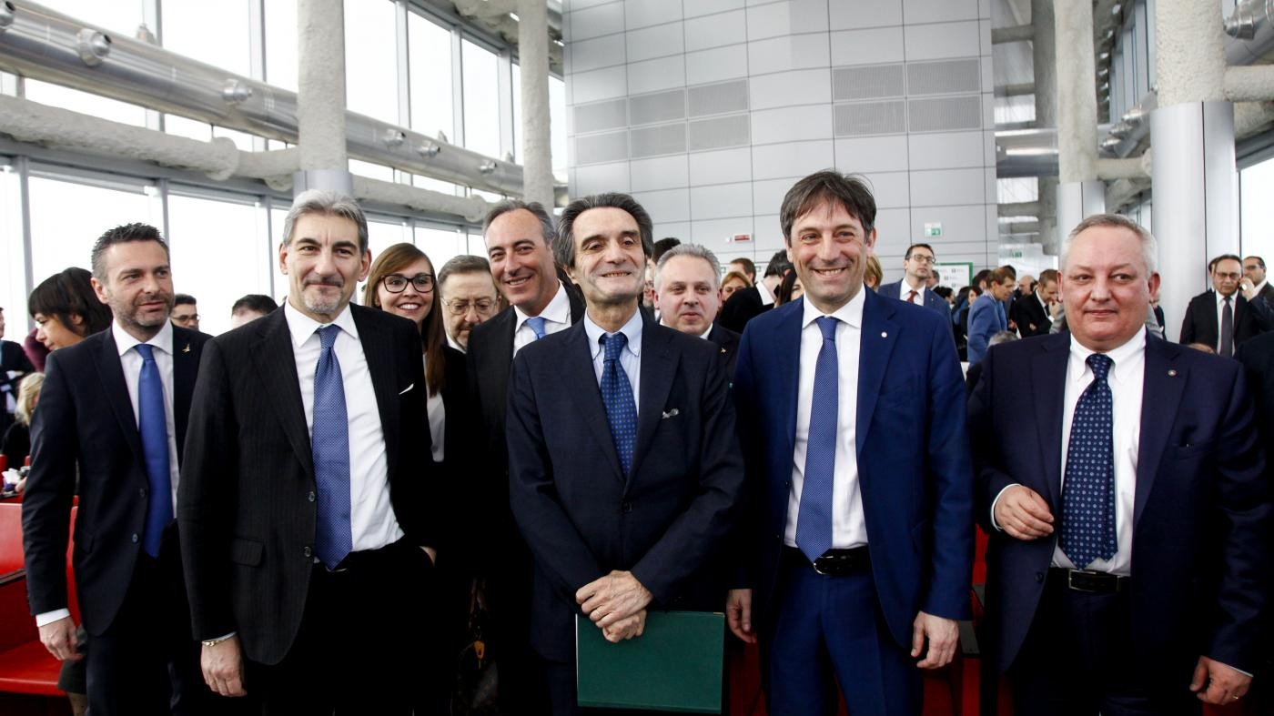 Lombardia, tutti i nomi della squadra di Attilio Fontana