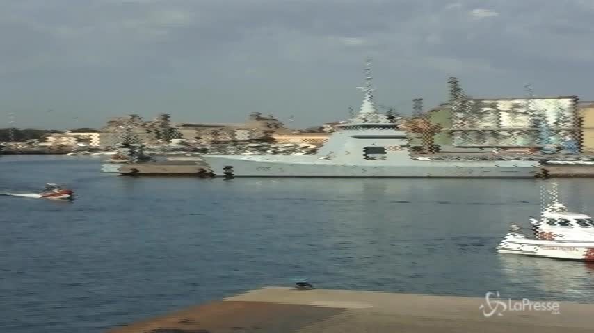 Migranti, l’arrivo della nave Diciotti a Catania