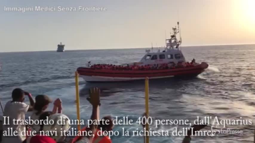 Aquarius verso Valencia, il video delle ultime ore sulla nave
