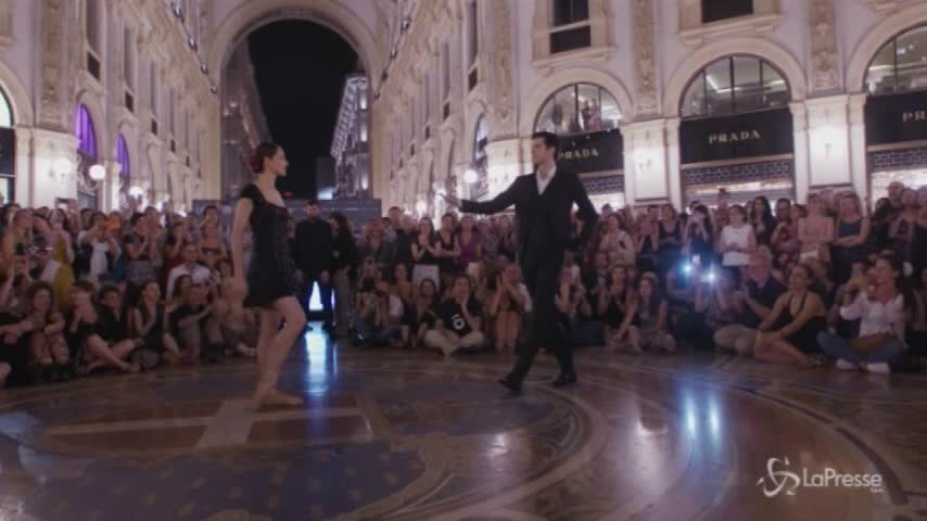 Bolle-Manni, tango in galleria a Milano