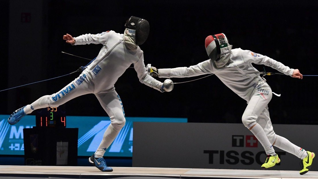 Scherma, Mondiale Under 20: Di Veroli d’argento nella spada individuale