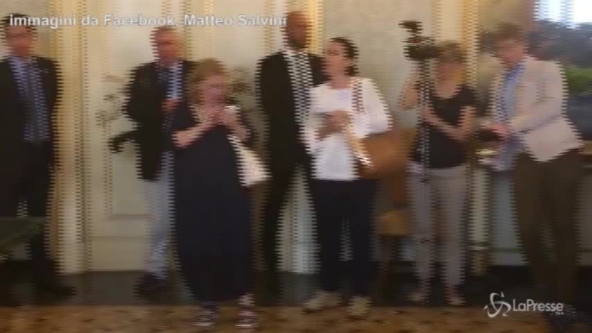 Affaire Parnasi, Salvini: “Andai all’Olimpico con lui”