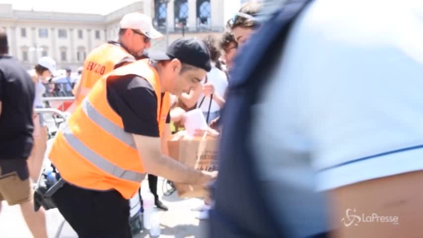 Milano, controlli di sicurezza per “Radio Italia Live 2018”