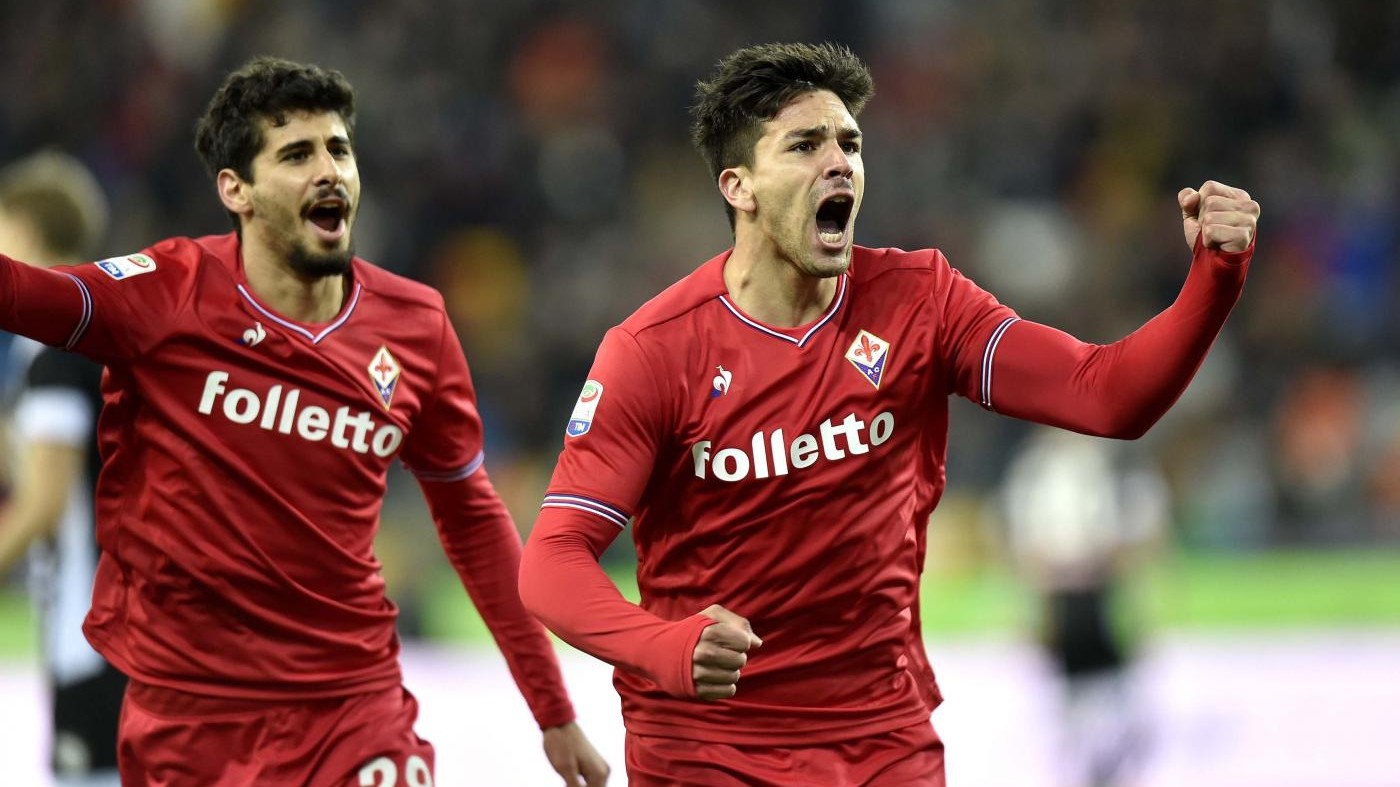 Serie A, Fiorentina passa a Udine nel nome di Astori