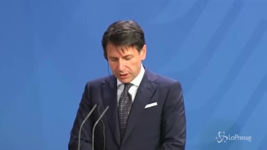 Vertice Conte-Merkel, il premier: “Servono soluzioni Ue”