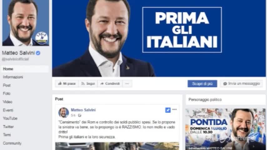 Salvini: “Su censimento rom non mollo”