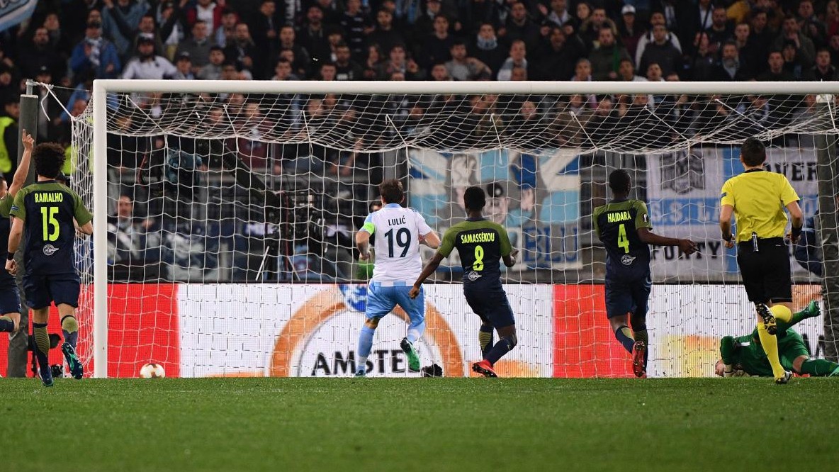 Grande Lazio, oltre l’arbitro e il Salisburgo: 4-2 all’Olimpico