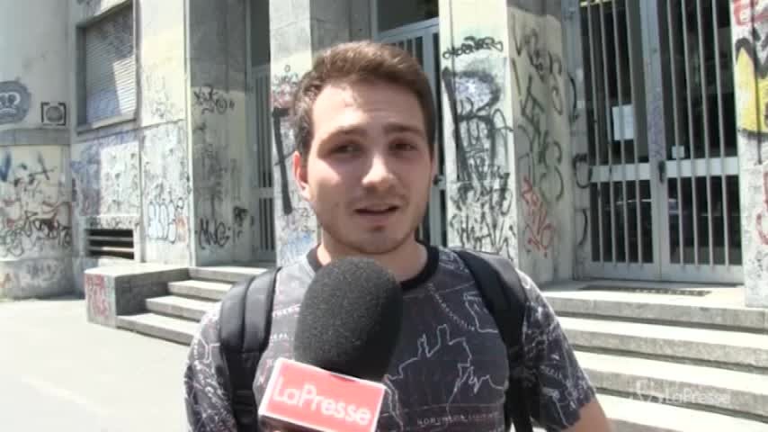 Uscita maturandi a Milano: “Il tema? La paura vera è per la prova di matematica”