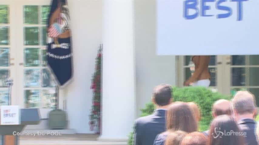 Melania ha fatto pressione su Trump per retromarcia sui migranti
