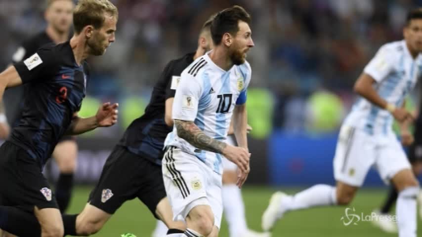 Mondiali, Argentina-Croazia 0-3